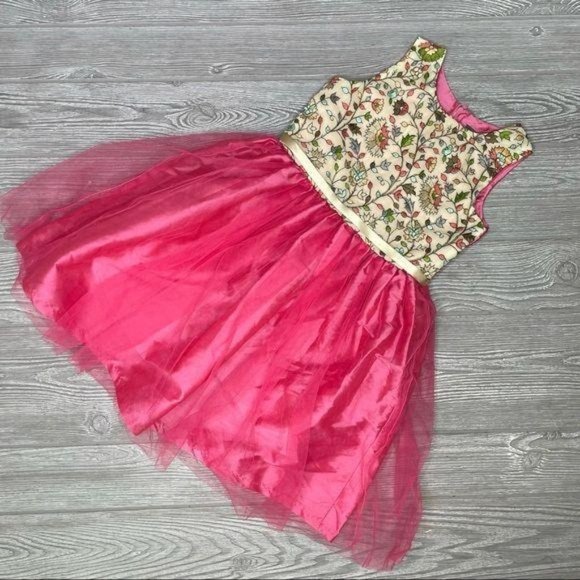 All things Uber nice floral embroidered tulle dress summer spring 5